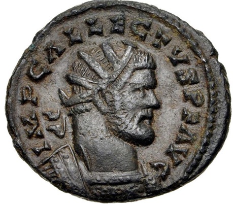 Allectus, 293-296 (Romano British -Quinarius - C Mint)